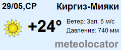 Погода киргиз мияки на 14 дней гисметео