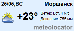 Погода в моршанске карта