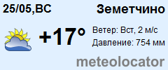 Карта осадков земетчино